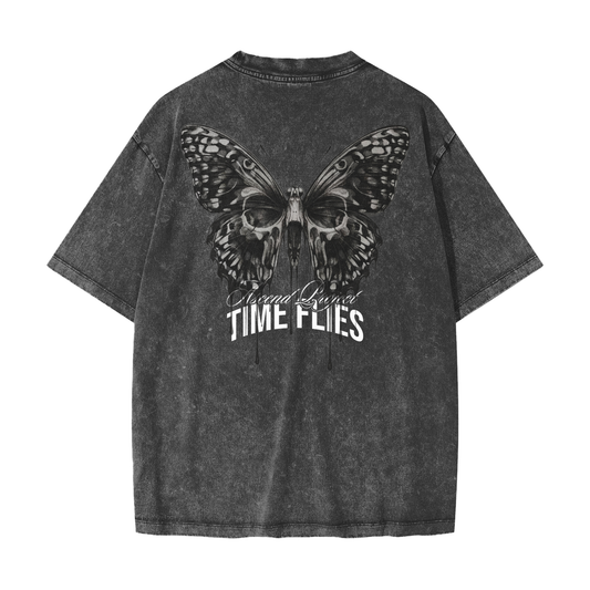 Time Flies Heavyweight Tee