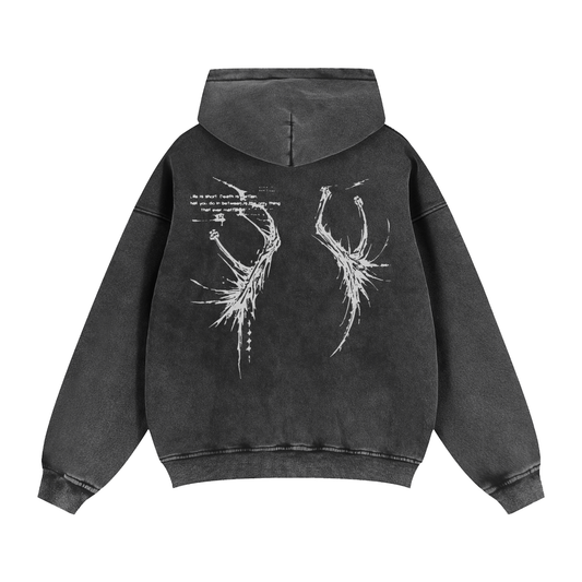 Angel Wings Heavyweight Zip-Through